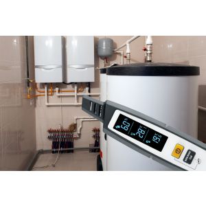Higrómetro digital para medir con precisión la humedad relativa y la temperatura ambiental, con indicación del punto de rocío