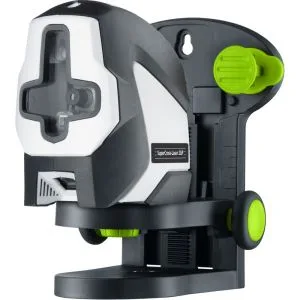 nivel digital láser verde automático SuperCross-Laser 2GP de línea cruzada con función de plomada y modo de receptor de mano integrado