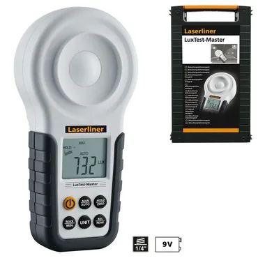Luxómetro Digital rango 0 - 200,000 Lux