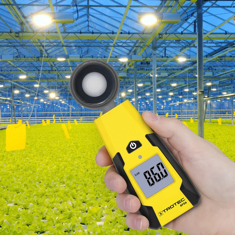 Luxómetro digital BF06 rango 0 - 40,000 Lux