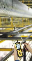 Anemómetro digital hilo caliente TA300 incl. certificado de calibración