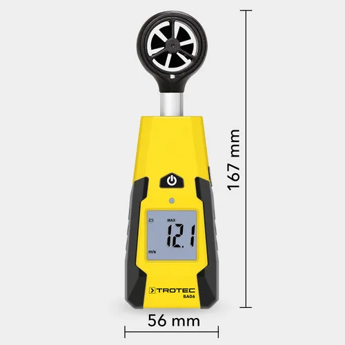 Anemómetro digital compacto  mini-BA06