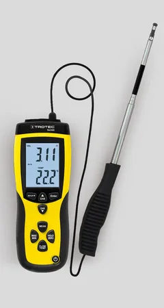 Anemómetro digital hilo caliente TA300 incl. certificado de calibración